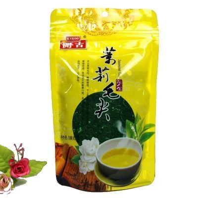 茉莉毛尖开古高山茉莉绿茶一级2024年新茶叶100g散装茶叶嫩芽2袋