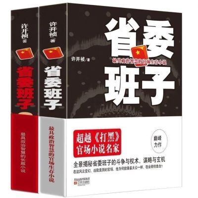 黑白版 现货 省委班子(全2册) 许开桢著 长篇小说