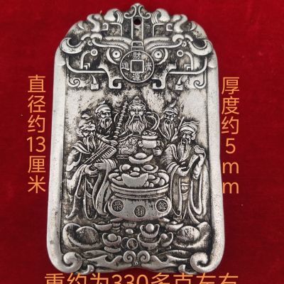 仿古五路财神纯铜聚宝盆摆件财神爷家居招财武财神店铺开业赵公明