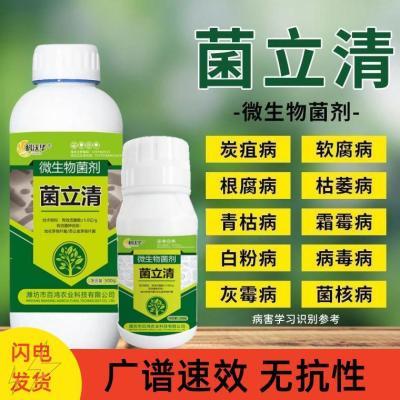 菌立微生物菌剂新型真菌杀菌剂细菌根腐枯黄灰霉病白粉病正品