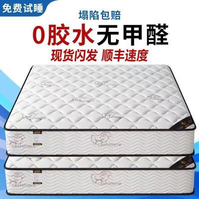 正品席梦思床垫经济型20CM厚家用静音弹簧加厚乳胶椰棕软硬两用