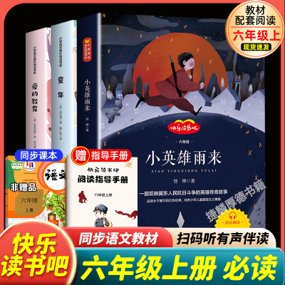 小英雄雨来童年六年级上册必读课外书快乐读书吧爱的教育六上必读