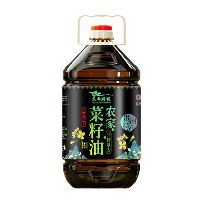 贵州高山浓香传统压榨菜籽油5L包邮(花都黔城菜籽油)