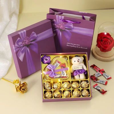 德芙巧克力礼盒女友实用创意生日毕业情人节礼物女闺蜜顾客伴手礼