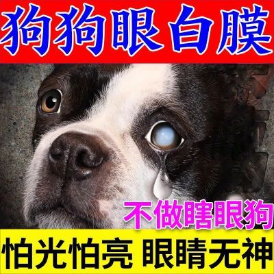 热卖中】宠物白内障猫咪狗狗眼白膜消炎抑菌滴眼液泪痕清洁眼药水