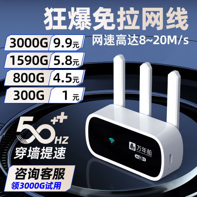 随身wifi三天线移动wifi路由器家用宿舍车载随身携带无线上网神器