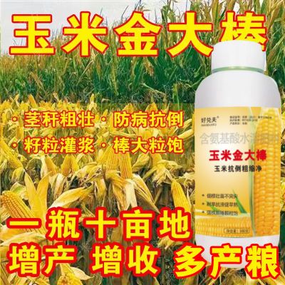 玉米专用叶面肥高产肥增产增收壮苗抗倒玉米拉长膨大素玉米金大棒