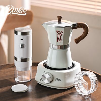 Bincoo咖啡摩卡壶家用煮咖啡壶套装小型意式咖啡液浓缩萃取咖啡机