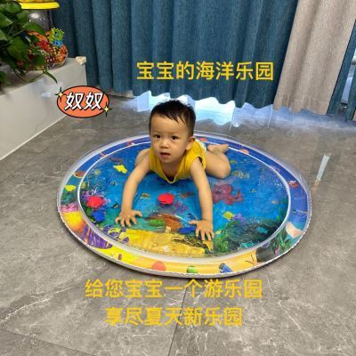 爬爬水垫超级大号儿童玩童玩具宝宝拍拍垫婴儿玩具加厚防摔水地垫