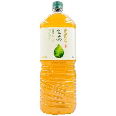 现货日本进口Kirin麒麟生茶大瓶零卡健康高人气绿茶味饮料2L单瓶