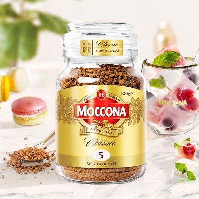 200克摩可纳Moccona速溶香醇烘焙进口美式冻干黑咖啡粉