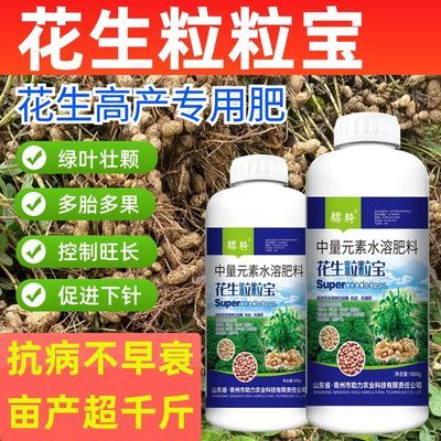 花生膨大粒粒饱绿叶壮棵颗粒饱满提高产量花生增产花生专用农肥