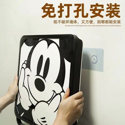 浴室折叠收纳洗澡衣服防水卫生间墙上免打孔神器壁挂式壁画置物架