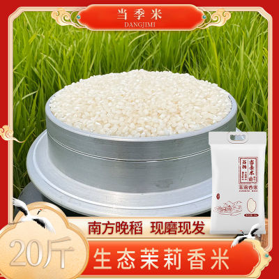 苏扬5斤当季鲜米软香米茉莉鲜米晚稻新米煲仔蛋炒饭软香米