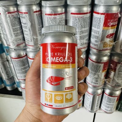 挪威Biopharma磷虾油虾青素软胶囊Omega-3鱼油120粒正品特价包邮