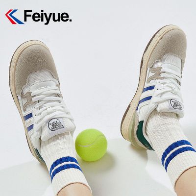 Feiyue飞跃休闲鞋复古德训女鞋2024新款休闲滑板鞋板鞋