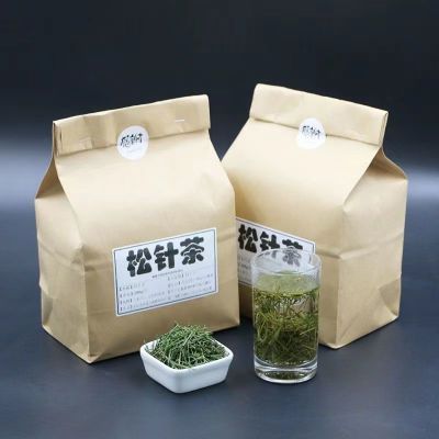 长白山新鲜松针叶特级松针茶叶高原马尾松通用全松茶正品定制泡水