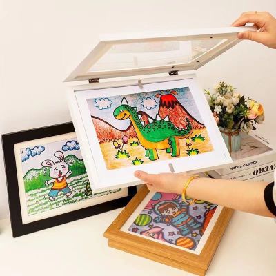 翻盖相框KidsArtFrames亚马逊儿童收纳画框展示框磁