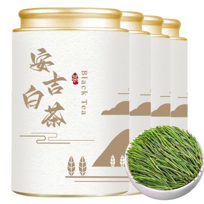 安吉白茶2024新茶叶明前头采特级白茶正宗高档高山正品绿茶叶