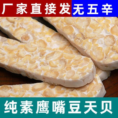 新鲜印尼天贝Tempe/tempeh丹贝发酵黄豆天贝纯素食鹰嘴豆天贝500g