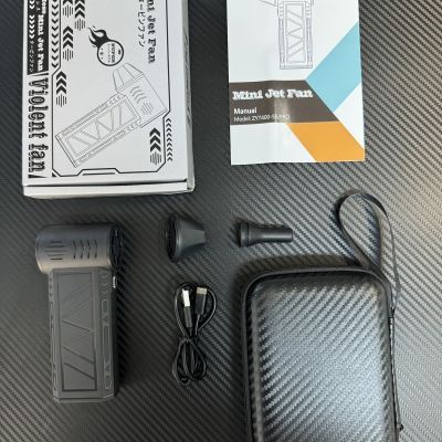 暴力涡轮万转风扇13无刷电机网红高速风力手持除尘户外吹雪吸尘