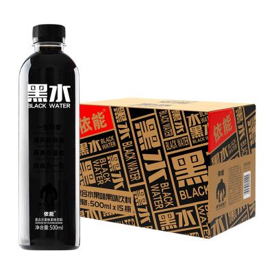 依能黑水蓝莓味/复合水果味 500ml*15瓶/箱 包邮整箱装