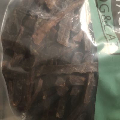 1袋400克装狗零食尾单鸭肉切片泰迪磨牙奖励宠物洁齿美毛