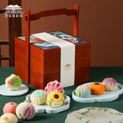 皇家尚食局唐菓子礼盒500g年货高档糕点中式点心过年送长辈礼