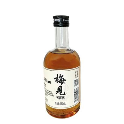 梅见酒青梅酒330ml*1瓶酸甜果味酒女士低度果酒甜酒