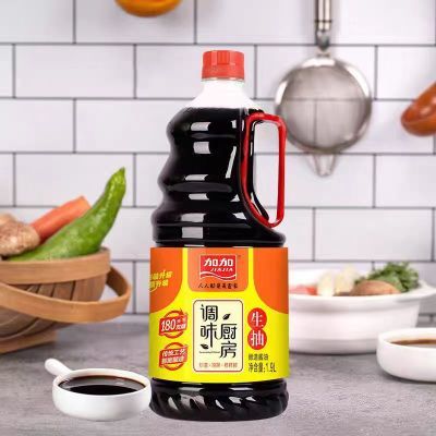 加加调味厨房1.9L桶装生抽酱油炒菜凉拌面条蘸料正品批发(送