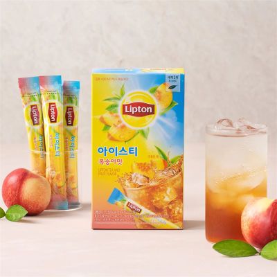 韩国进口立顿Lipton水蜜桃柠檬冰红茶速溶茶粉冷泡冲饮夏日饮品