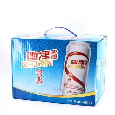 百威英博雪津金典啤酒精度3.6麦芽度9°易拉罐500ml*1