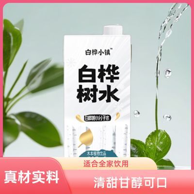 白桦小镇白桦树汁水 天然健康 0蔗糖营养 无添加木本植物饮品