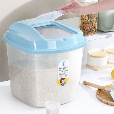 装米桶家用50斤米缸储米罐30斤面粉收纳箱10斤20斤防虫防