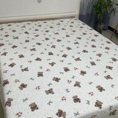 【*4波点熊款/尺寸2米×2.3米】夏季新款双面床盖床垫夏凉被,