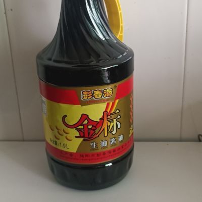 揭阳酱油彭春海生抽炒菜卤味拌饭卤肉卤蛋生抽1.9升金标