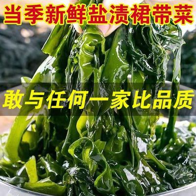 口感细腻T5斤鲜嫩脆爽盐渍裙带菜裙带菜海带苗裙带菜海白菜海菜