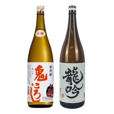 龙吟清酒1.8L国产菊乃胜奥飞弹日本进口龙吟清酒发酵酒15度清酒