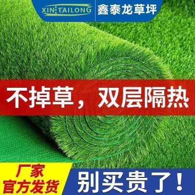 【鑫泰龙品牌】仿真草坪地毯铺垫楼顶隔热屋顶隔音阳台草坪地垫院