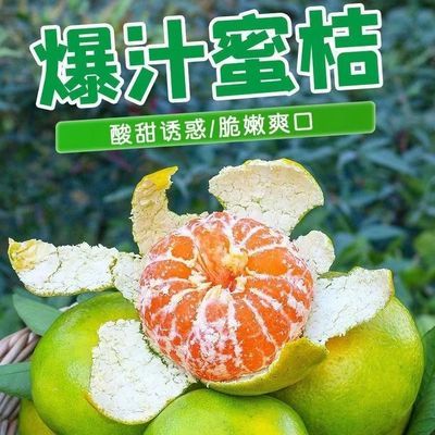 云南蜜橘特早熟酸爽带甜青皮蜜桔水果整箱介意拍早花果新鲜孕妇