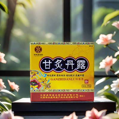 百年康御堂甘炙丹露抑菌膏甘灸丹露草本乳膏软膏28g老牌子