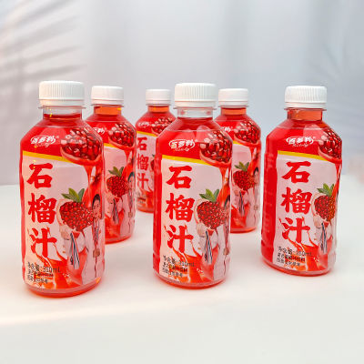 石榴汁复合果蔬汁饮料经典美味畅爽得劲310ml*8瓶工厂直销