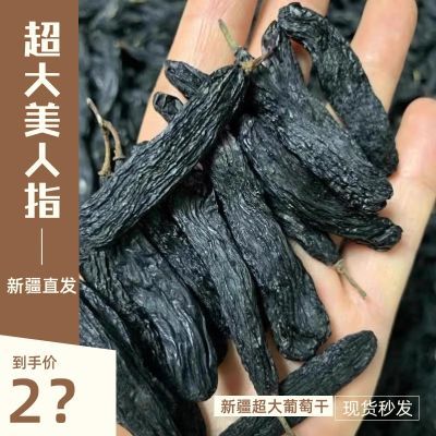 正宗新疆超大蓝宝石吐鲁番葡萄干美人新货大金手指免洗零食