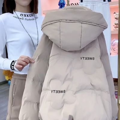 2024新款短款羽绒棉服女洋气面包服小个子冬季保暖厚外套棉衣