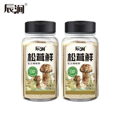 零添加0添加松茸鲜可代替鸡精味精炒菜炖汤松鲜家用320g*2家庭装