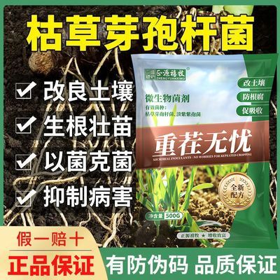 重茬无忧抗重茬生物菌肥重茬剂改良土壤抑制土传病防死棵防病害