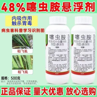 48%噻虫胺正品农药水稻稻飞虱腻虫地蛆韭蛆黑头蛆木虱蚜虫杀虫剂