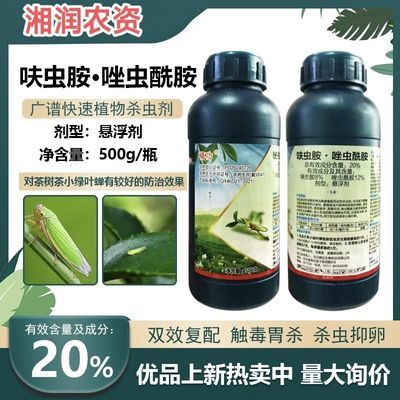 20%呋虫胺唑虫酰胺 茶树 茶小绿叶蝉 杀虫剂 蓟 肉 青