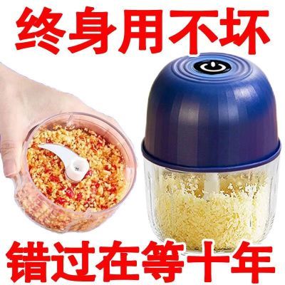 【德国工艺】电动蒜泥器打蒜器捣蒜辣椒蘸料厨房家用抽水器全自动