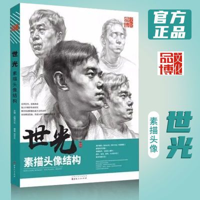 世光素描头像结构2020品博文化李世光基础大关系临摹照片对画